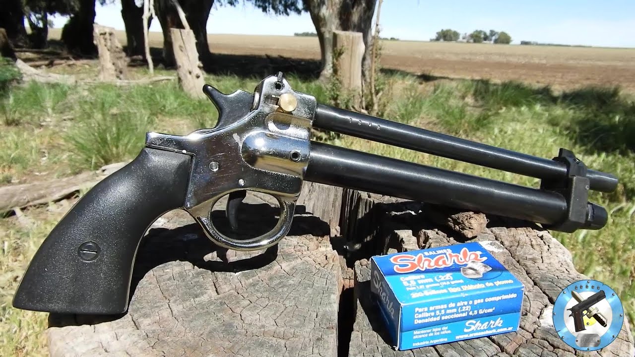 Review Pistola CO2 Shark SP06 - YouTube