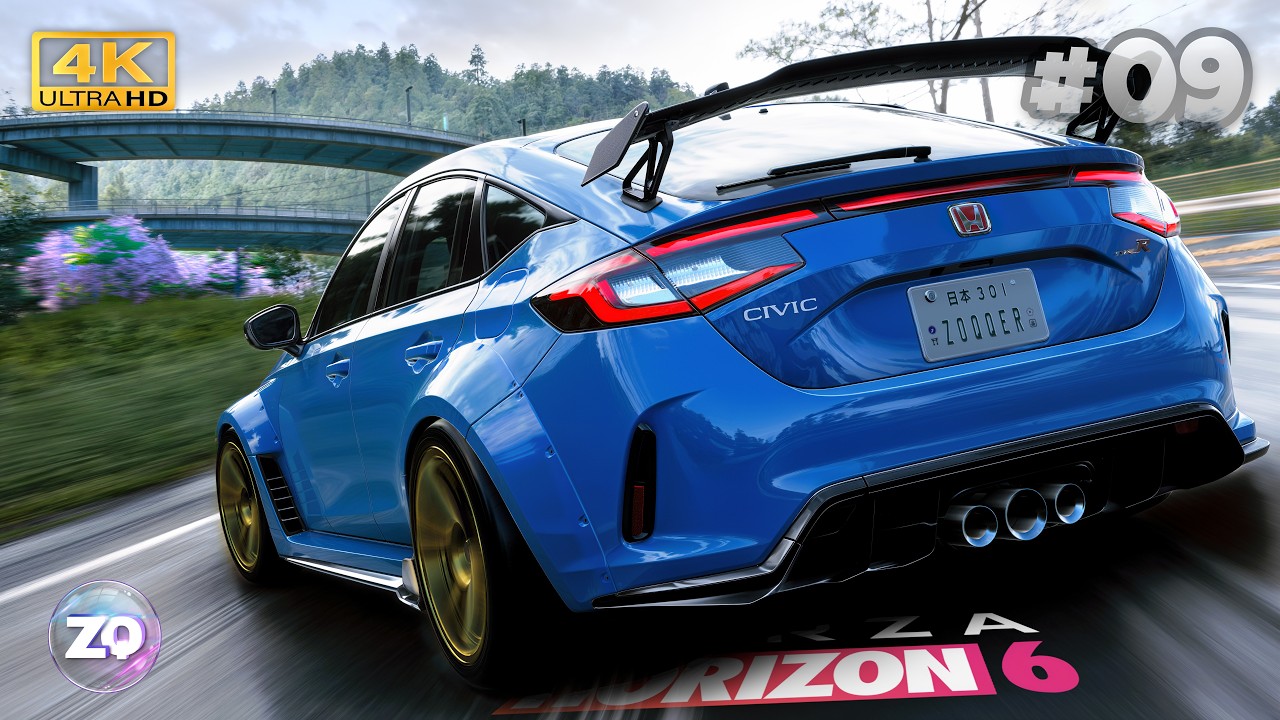 Zum CAR MEET: Honda Civic Type R Tuning - FORZA HORIZON 6 - YouTube