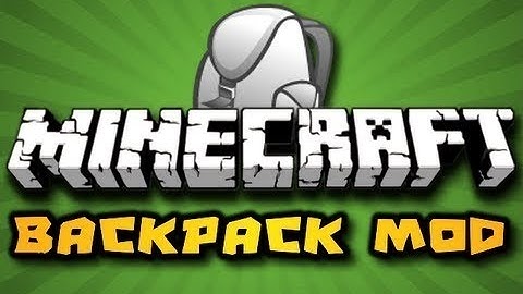 Minecraft Mod Showcase - Backpack mod