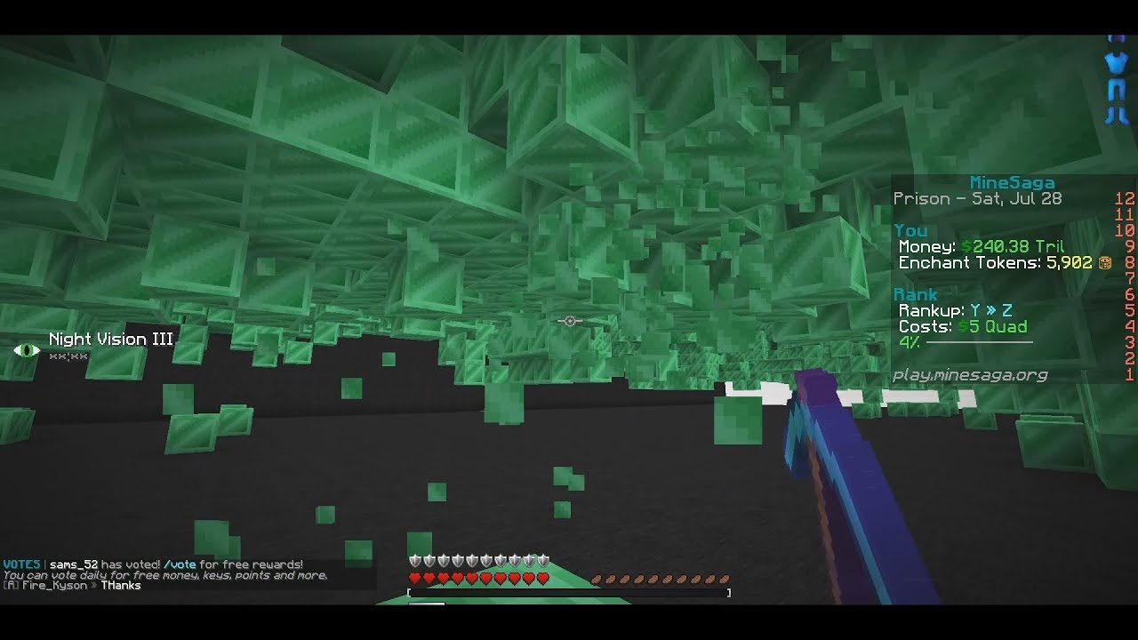 MY VERY OWN PRISON SERVER HAS RELEASED ON MINESAGA... | Minecraft Prison - YouTube