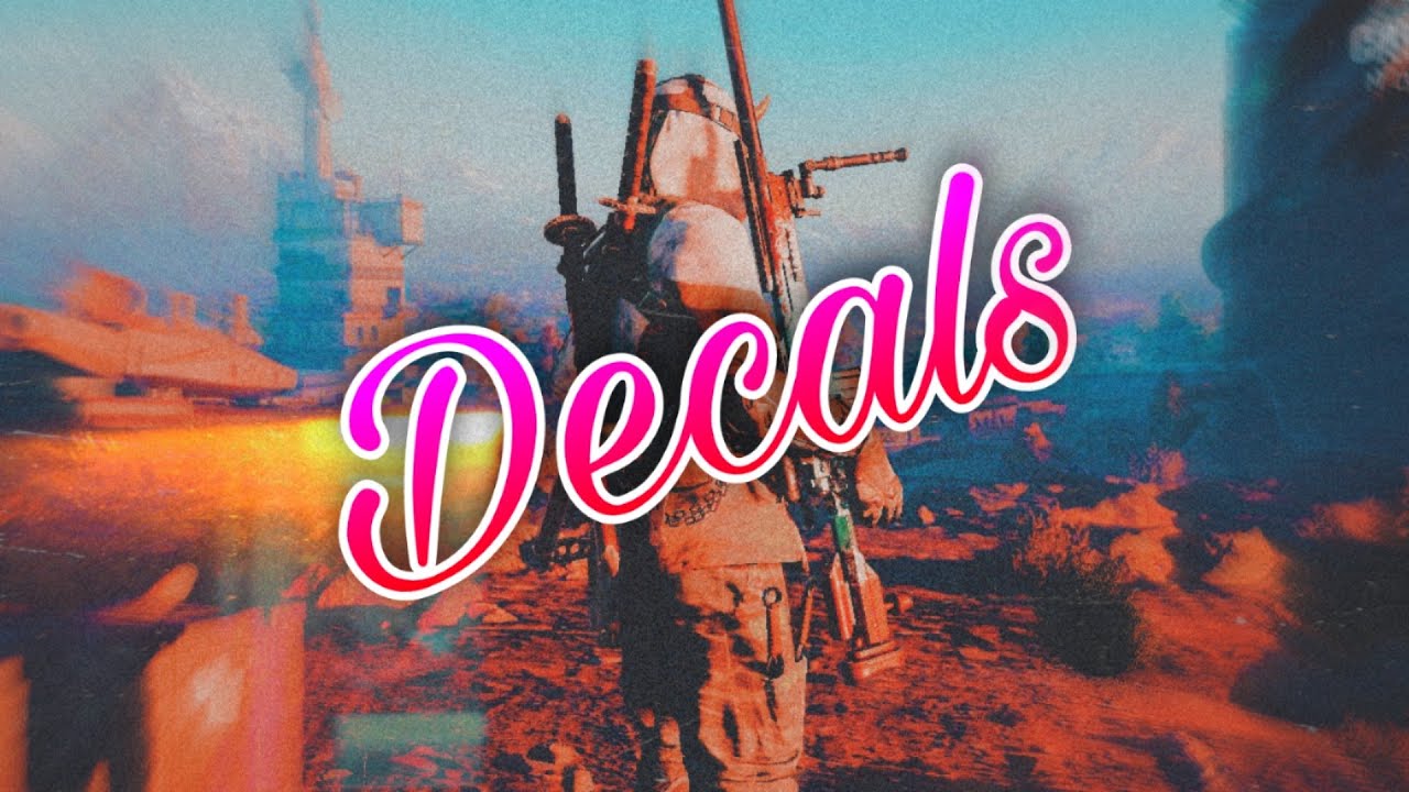 Decals Rarin 🤍 YouTube