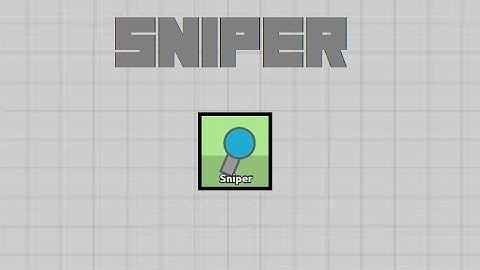 Diep.io - CHECKING OUT THE SNIPER TANK CLASS