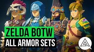 Zelda Breath of the Wild | All Armor Sets & Where to Get Them