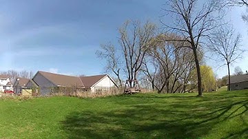 Flying my Blade mCPx v2 in my Backyard, 12:29PM March 25th, 2012, Cologne, MN USA