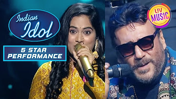 Enjoy कीजिये  Sayali और Jackie Dada एक Amazing Duet | Indian Idol | 5 Star Performance
