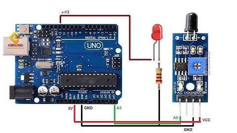 สอนใช้งาน Arduino เซ็นเซอร์ตรวจจับเปลวไฟ Infrared IR Flame Detector Sensor Module