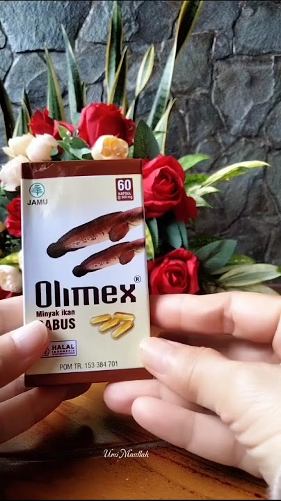 Olimex Kapsul Minyak Ekstrak Ikan Gabus