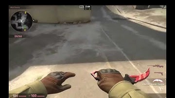 CS:GO Stattrak Karambit Slaughter (Minimal Wear)