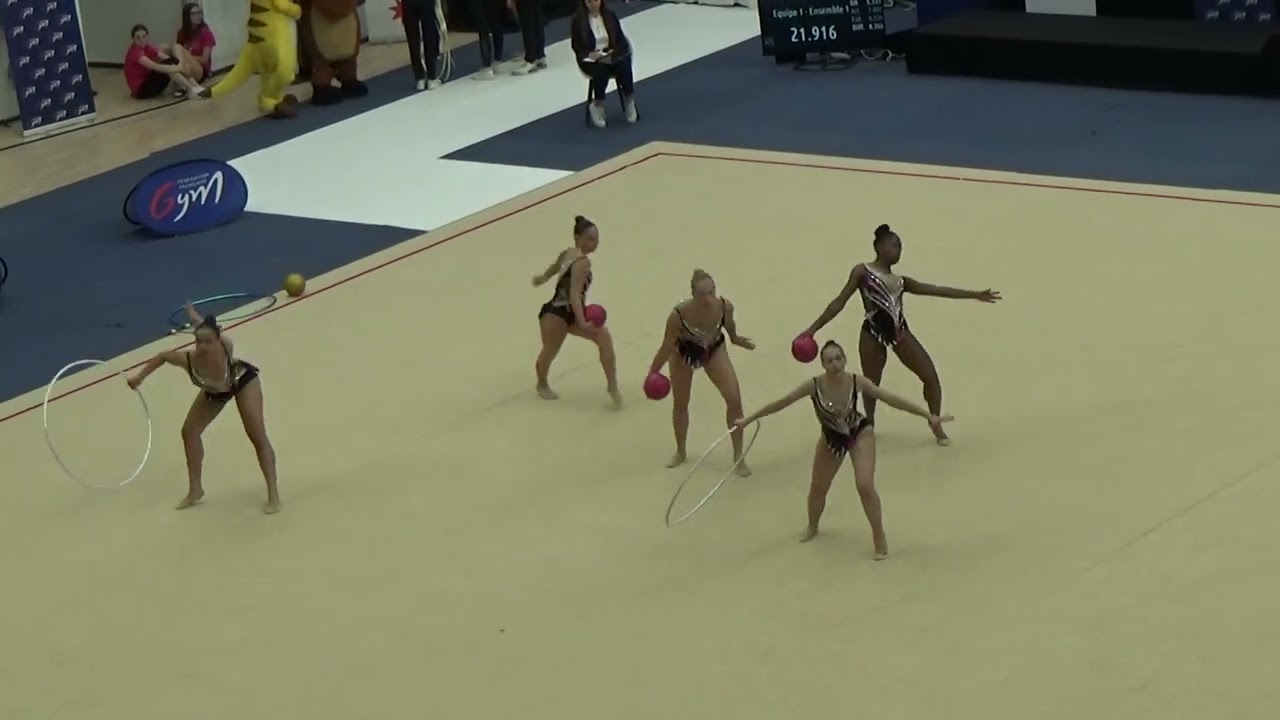 Istres 3 ballons 2 cerceaux - 2025 Championnats de France DN4