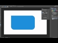 Photoshop Tutorial: CC New Rectangle Corner Radius Options -HD-