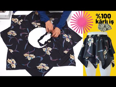 Video: Hoe Een Asymmetrische Rok Te Naaien?