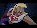 Supergirl - All Fight Scenes | Justice League Unlimited