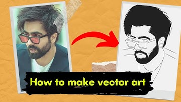 How to make vector art 2021 / vector art Infinity design/Raj illustrator