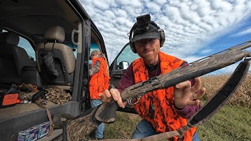 EEN GANS op de South Dakota fazantenopener! (EN een fazant)