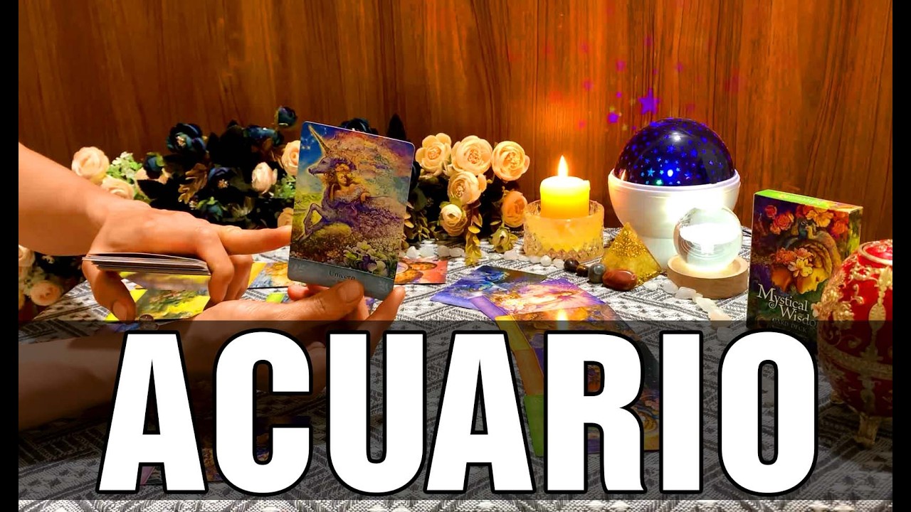 ACUARIO UNA NOTICIA GIGANTE LLEGARÁ A TU VIDA Y EN POCOS DÍAS TODO TU ...