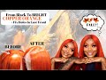 BLACK To BRIGHT COPPER ORANGE Ft. Sally Beauty | Fix Holes In Lace Front | Laurasia Andrea Wigs