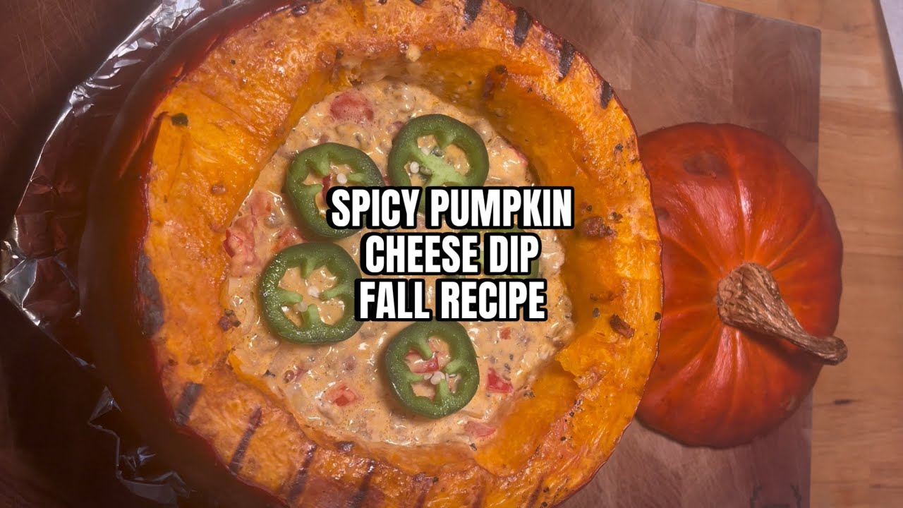 Spicy Pumpkin Cheese Dip with Chorizo — watch on YouTube