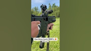 Beautiful gas blowback SMG’s 🥵 #airsoft #smg #gasblowback #vector #mp9 #cqb #shorts #fyp