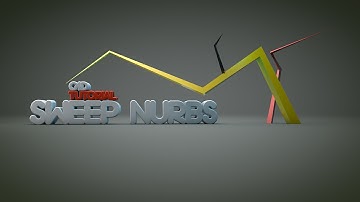 Cinema4d Tutorial  (Sweep nurbs)