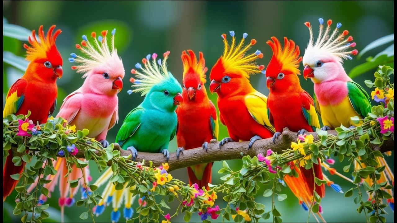 Natural Bird Sounds 🌿 Deep Focus Nature Ambience for Study, Work & Calm | 4K ASMR