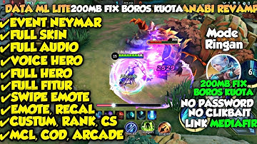 Data Ml Lite 200MB Full Event Patch Beatrix M4 No Password | Ml Lite | Cara Atasi Lag & Patah ML