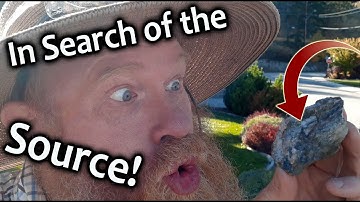 Picker Claim!  Crushing quartz looking for the source.