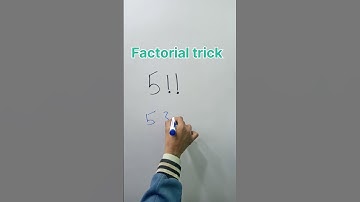 Double factorial trick #maths #shorts #youtubeshorts
