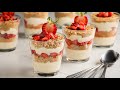 No Bake Strawberry Cheesecake Cups