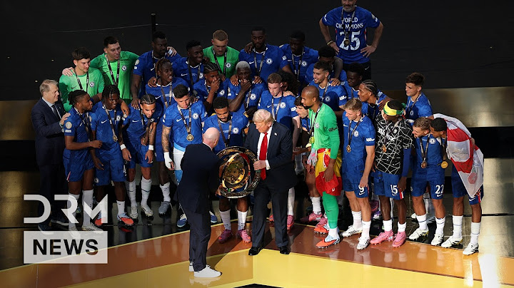 MUST WATCH: President Trump Presents Trophy to Chelsea’s Reece James | Club World Cup 2025