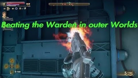 Beating the Outer Worlds final boss and getting the ending