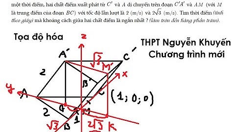 THPT Nguyễn Khuyến 2026: Cho hình lăng trụ ABC.A