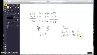 Three Step Linear Equations