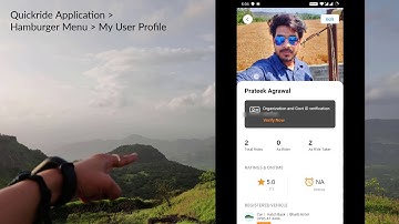 A new way to carpool - QuickRide mobile application
