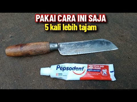 Video: Bagaimana cara mengasah pisau di rumah?