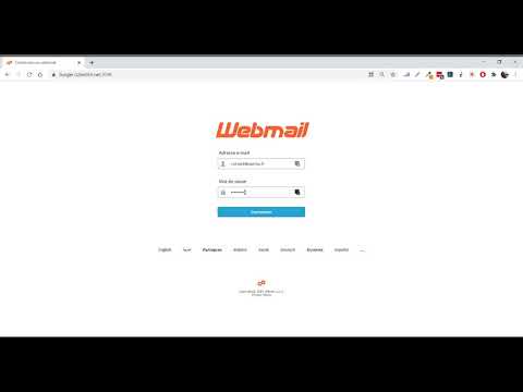 connexion au webmail o2switch