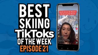 Best Skiing / Snowboarding TikToks of the Week 2021 (Episode 21) NORTH KOREAN SKI RESORT?!