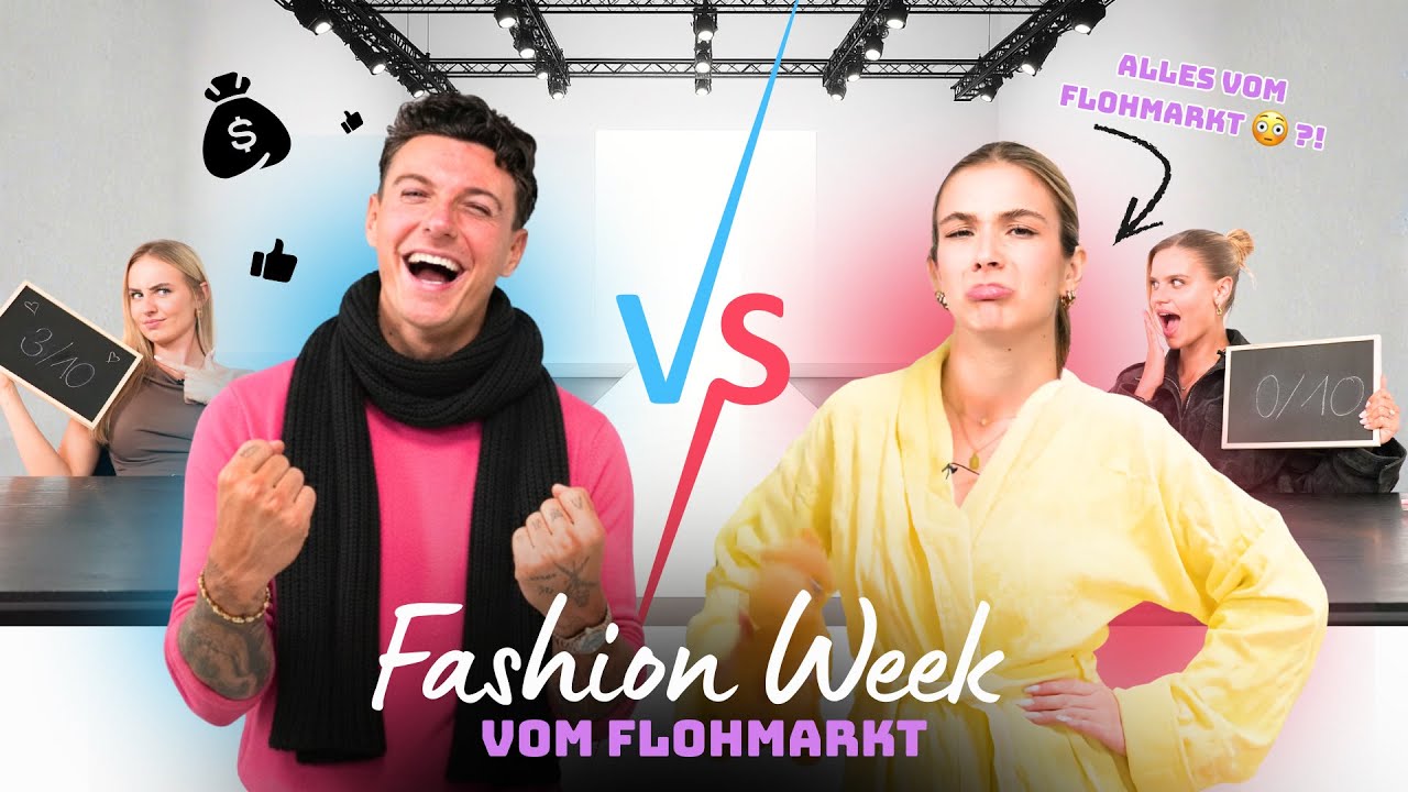 Diese JURY ist KNALLHART 😳 – Flohmarkt Fashion BATTLE mit nur 70€ 💸🛍️ ...