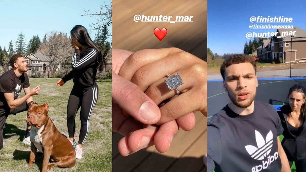 Zach Lavine Proposes to his Longtime Girlfriend Hunter Mar