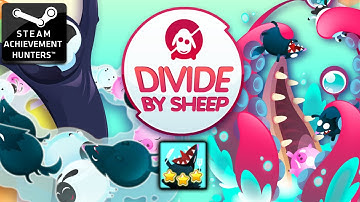 Divide by Sheep Achievements | All Stars from Ice World (World 2)