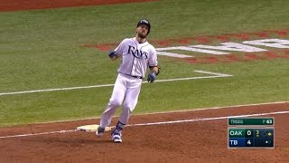OAK@TB: Souza Jr. tallies three hits and three RBIs