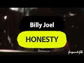 Billy Joel Honesty Lyrics Letra Español English 