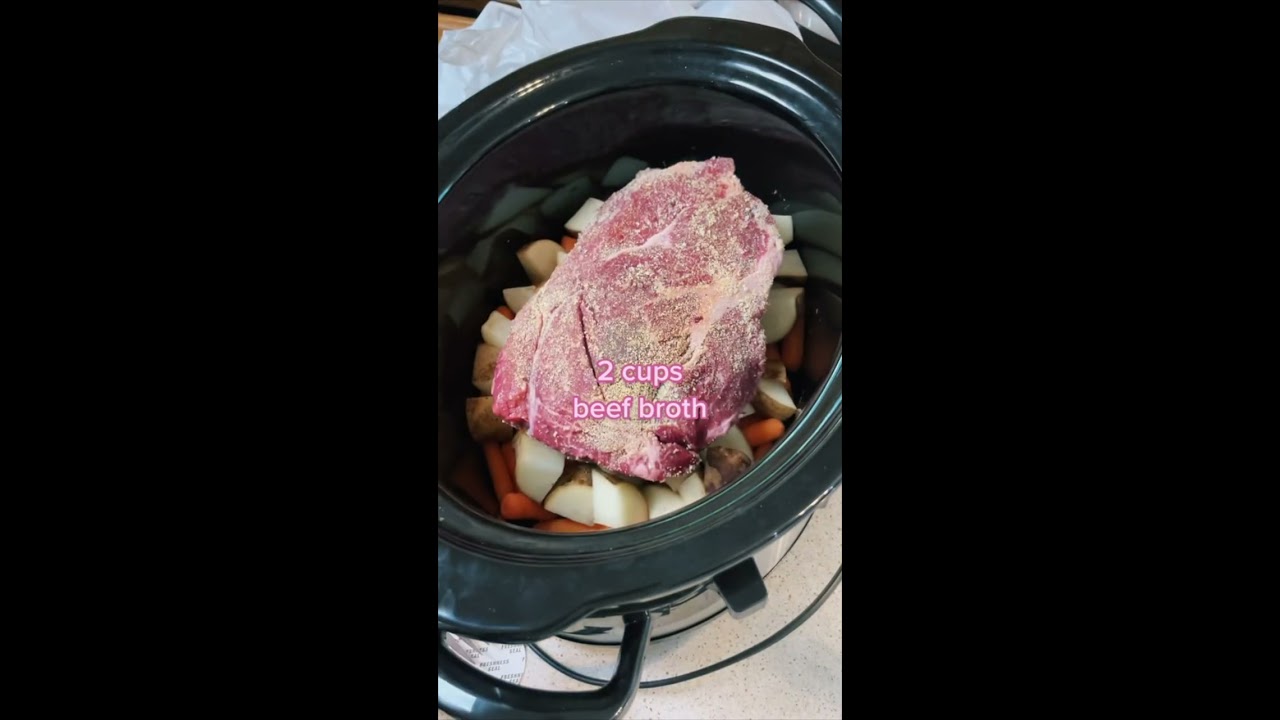 Crockpot Pot Roast Recipe