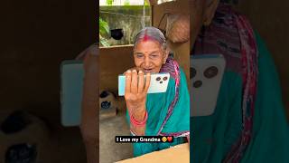 Wait for end 😍🥰 I love my Grandma 👵😍 #shorts #ytshorts