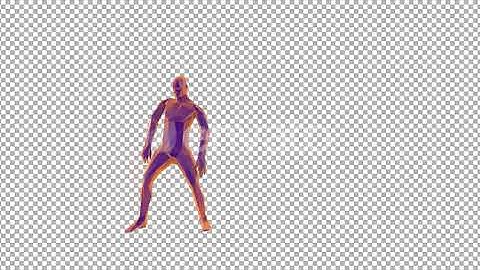 Low Poly Party Dancer 3 | Motion Graphics - Envato elements