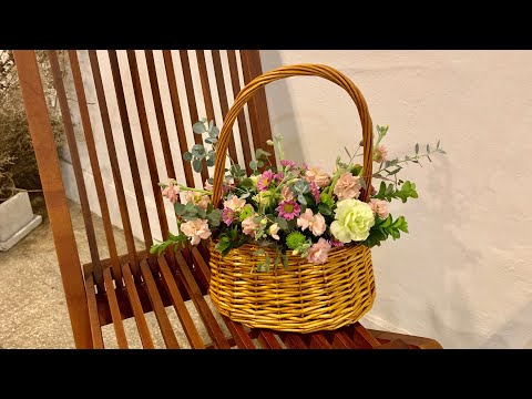 [몬테쿠로]꽃바구니만들기  flower basket