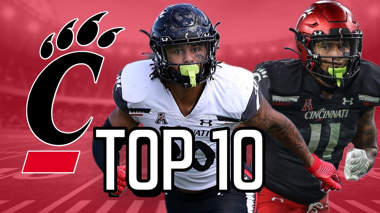 Cincinnati Bearcats TOP 10 Football Players for 2022 