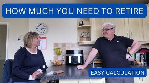 Calculate how much you need to retire - the easy way 😄