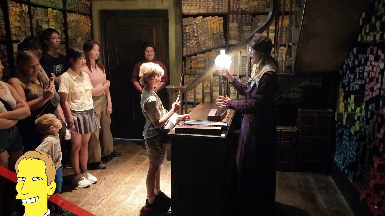 Ollivander's Wand Shop Full Experience | Universal Studios Hollywood