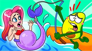 🧜‍♀️Mermaid Baby Birth! | Avocado Meets Pregnant Mermaid | By Avocado Family