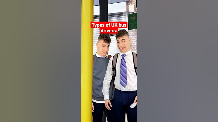 Types Of UK Bus Drivers #shorts